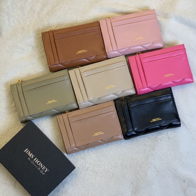 VELVET WALLET JIMSHONEY FREE BOX DOMPET LIPAT