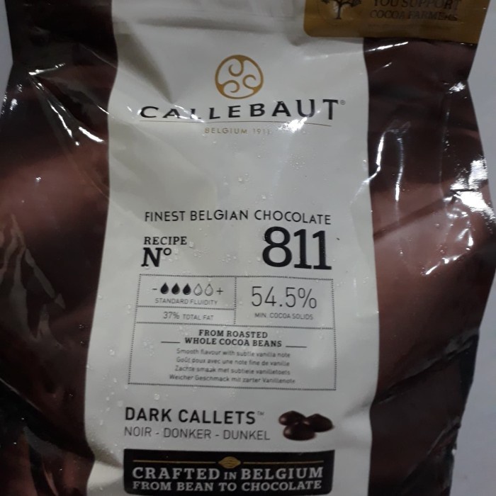 

COKLAT CHOCO CHIPS CALLEBOUT DARK 56% 2.5Kg