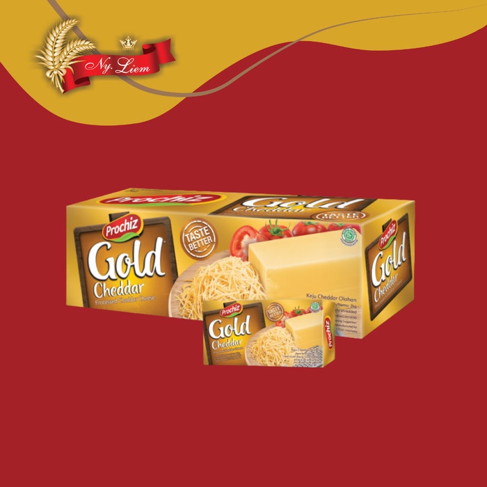 

PROCHIZ Keju Gold Cheddar 160 gram
