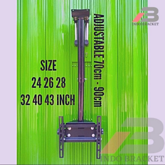 Bracket Bracket Tv Gantung Plafon 24 32 43 Inch Braket Gantung Ceiling Plafon