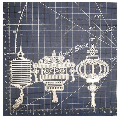 

Metal Cutting Dies #L012 - Lantern, Decoation, For Cards Jurnal Mahar 100