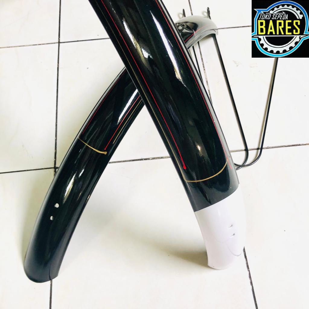 Slebor Set Sepeda Onthel Hitam / Spakbor RRC