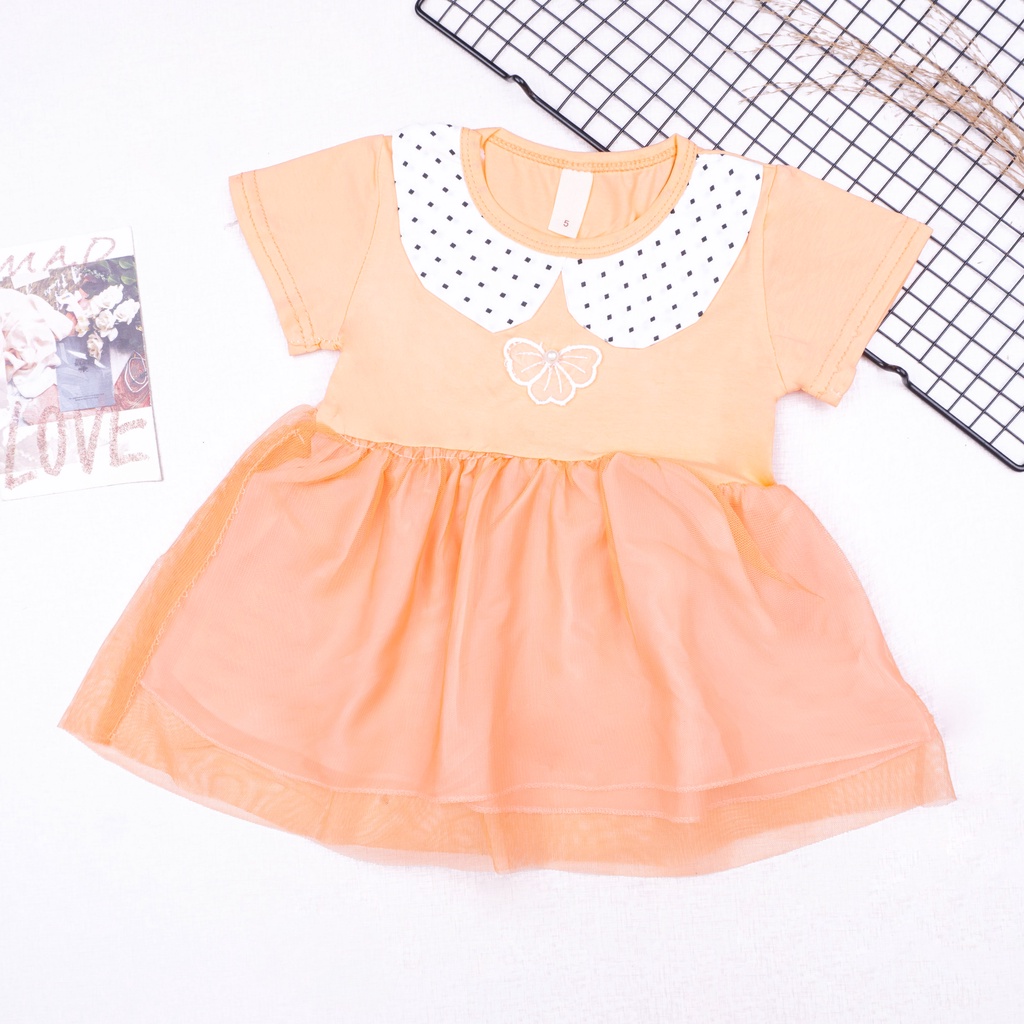 BEE - Dress Anak Perempuan / Pakaian Bayi Perempuan Dress Terusan Import FG04