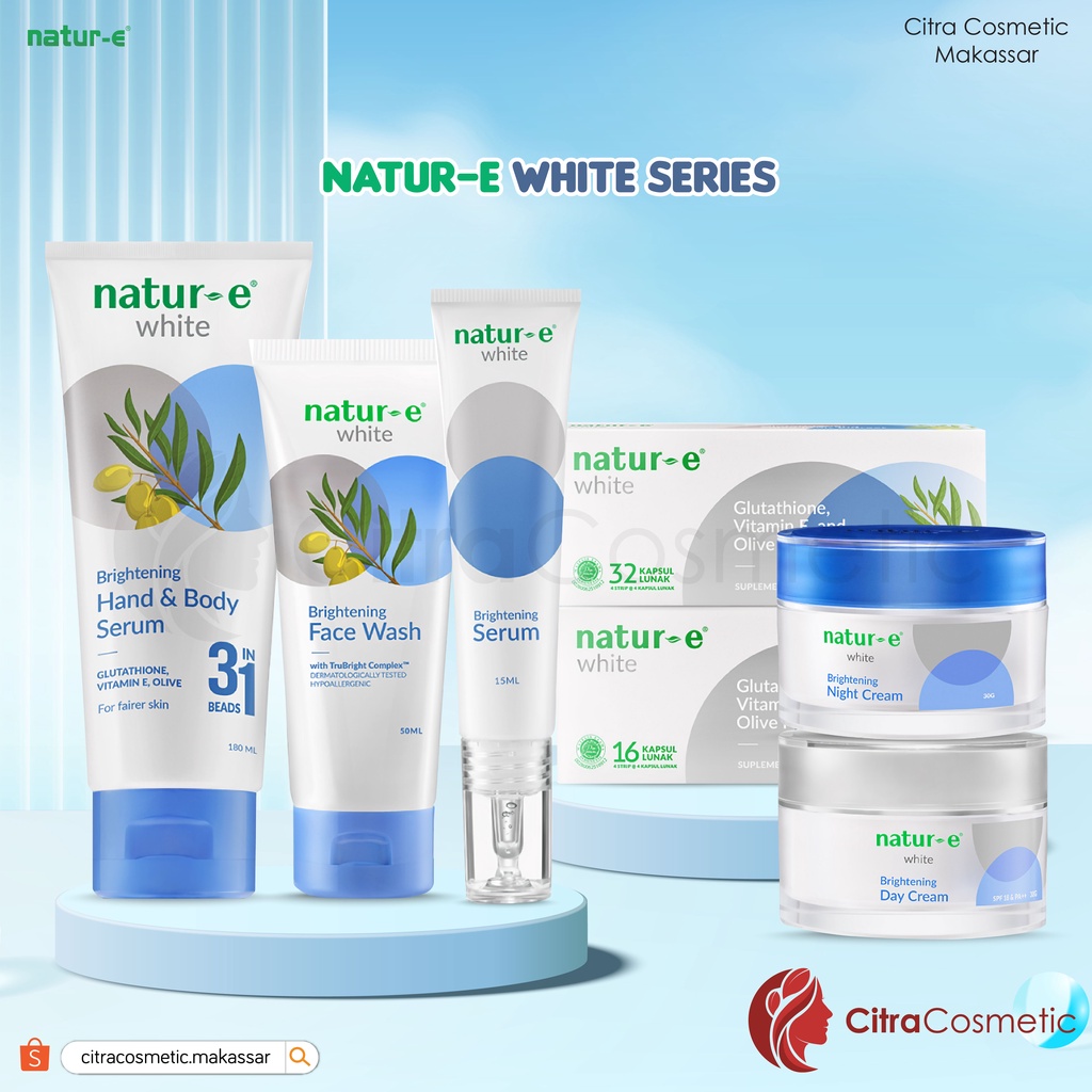 Natur E White Series | Cream | Body Serum | Soft Capsule