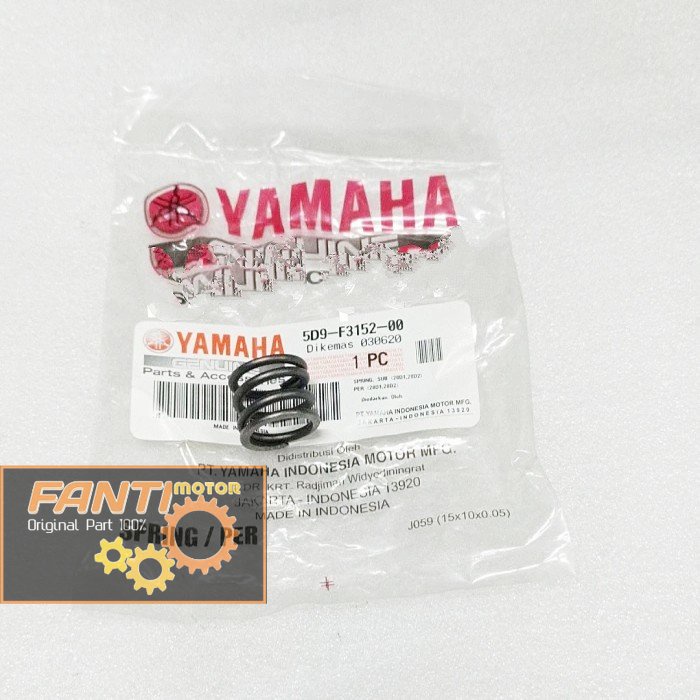 5D9-F3152-00 2pcs PER PIR SULING SHOK DEPAN VEGA JUPITER Z1 PART ORI