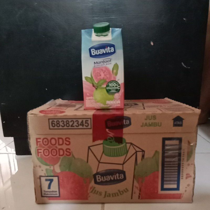 [1 KARDUS] 12pcs X 500ml Buavita Jambu / Buahvita Jambu / Guava Buah vita