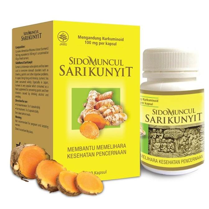 

Sidomuncul Sari Kunyit 50 kapsul