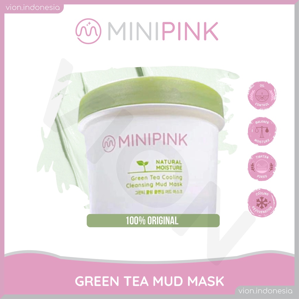 ( 100% Original ) Meidian Mud Mask Maigoole Green Tea Clay Mask Masker Wajah Komedo Ampuh XX007