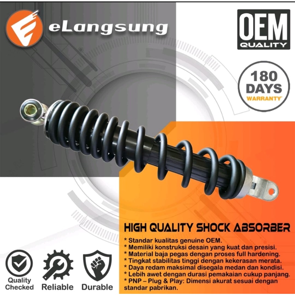 SHOCK BREAKER SOK BREKER BELAKANG 350MM VARIO 125 - 150 VARIO LED 125 150 ELANGSUNG BERGARANSI 180HARI