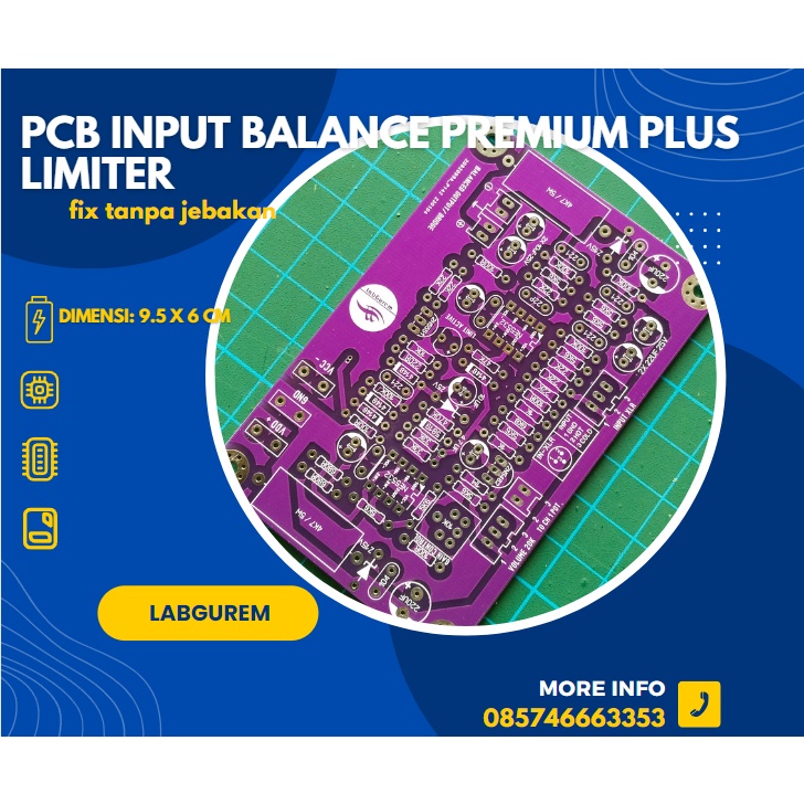 PCB INPUT BALANCE PREMIUM PLUS  limiter