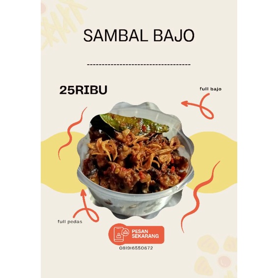 

sambal bajo