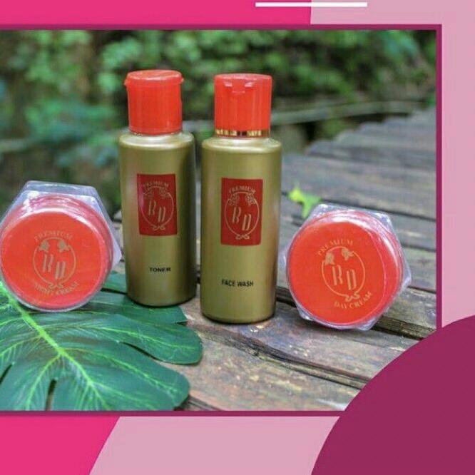 Limited⭐-PAKET Cream RD RED Premium CV HJ ARNI / Ecer Krim Malam Siang Sabun Facial Wash Toner Clean
