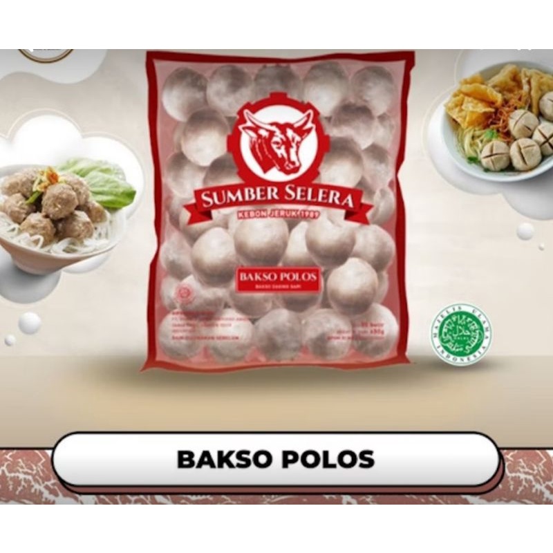 

bakso polos sumber selera isi 25 pcs | bakso kebon jeruk