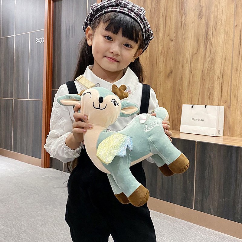 cod★ready★ Tas boneka selempang wanita Iucu Fashion Motif Kartun Karakter Hewan  Anak Rusa &amp; Dewasa globallagilaku