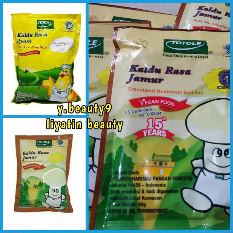 

Totole Kaldu Jamur Original Kaldu Totole Ayam 40 gr