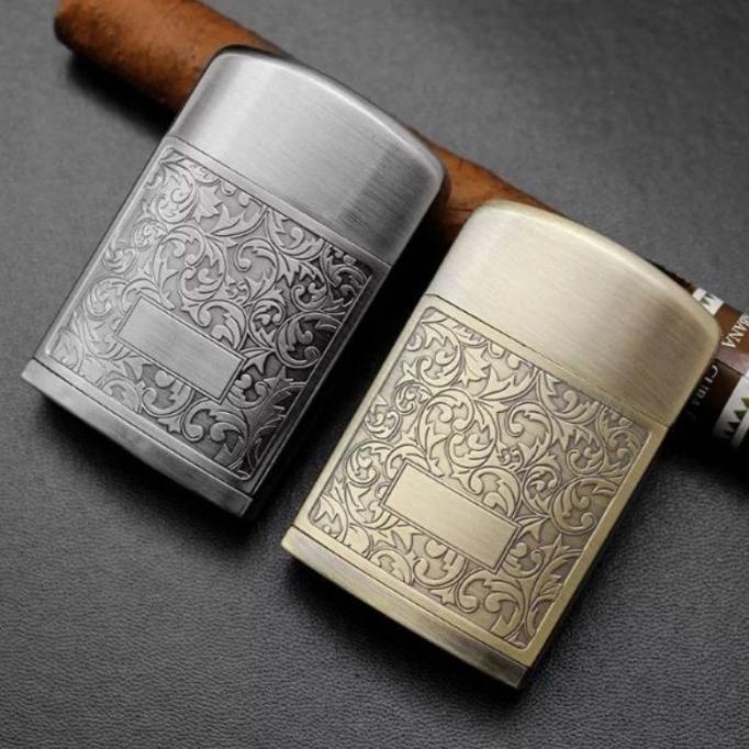 K0Rex Zippo Bara Las Mancis Mancis Bara Gas Isi Ulang Broad Torch