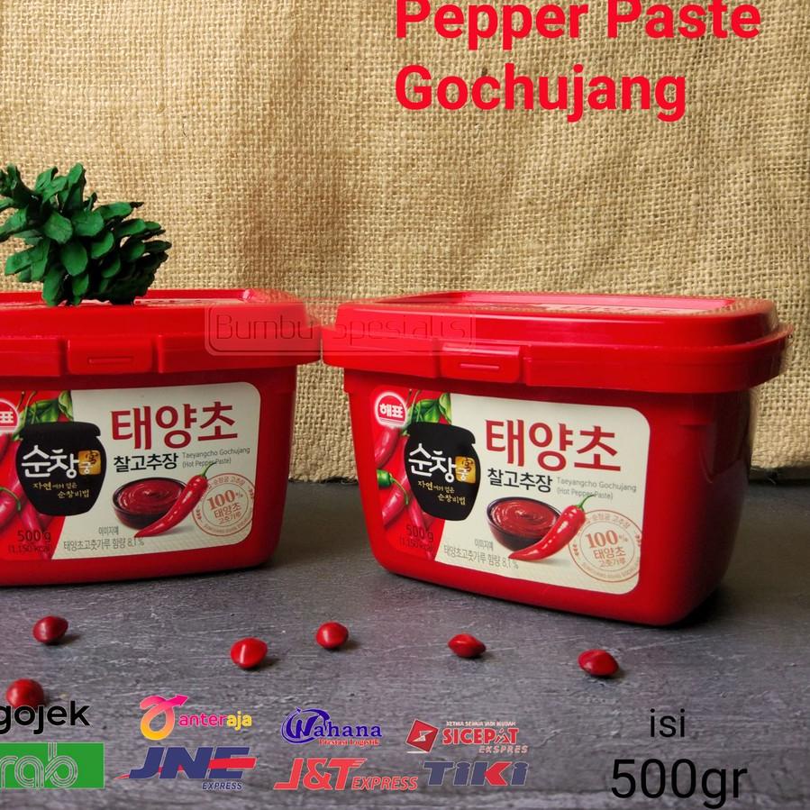 

COD [FG2] SAJO - Hot Pepper Gochujang Paste / Pasta Gochujang Korea 500 Gr