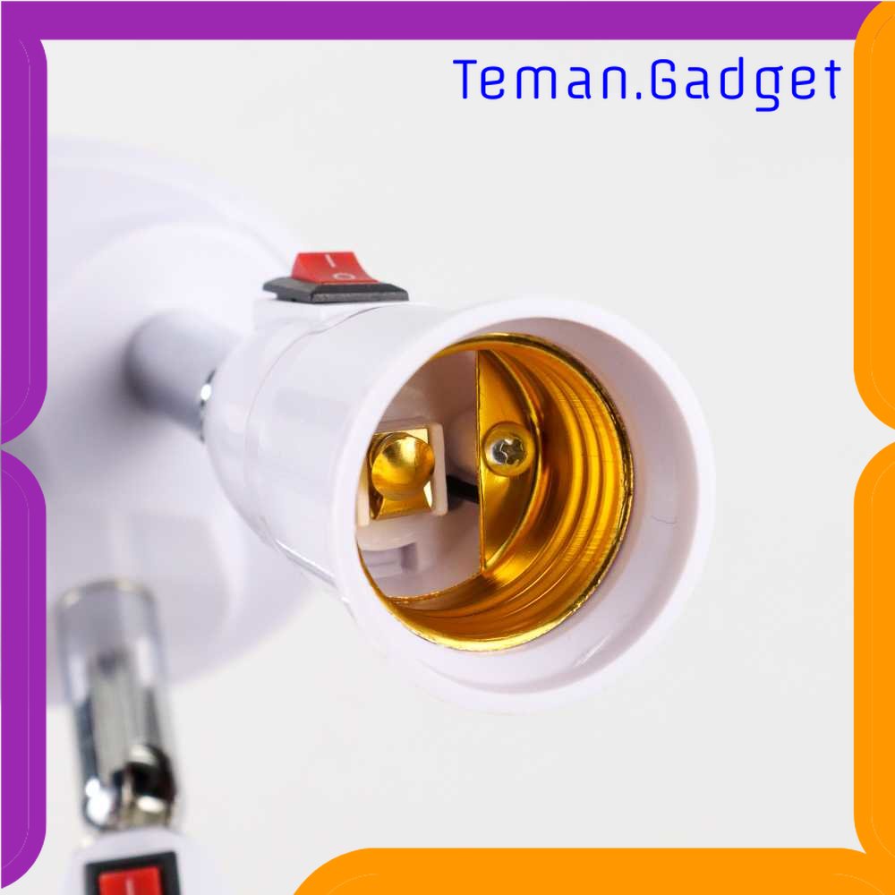 TG - LMP ASMTLED Fitting Lampu Bohlam Studio LED Cabang 3 with Switch E27 - E344