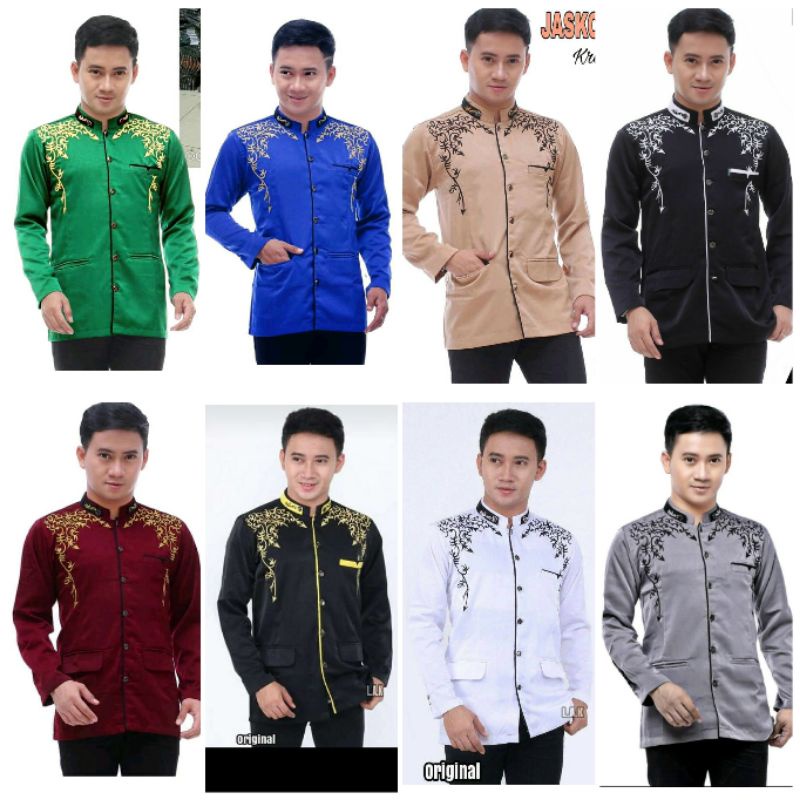 Jasko Bordir Istimewah Jaskoko Original Jasko Premium Jasko Saku Tutup Baju Koko Kekinian