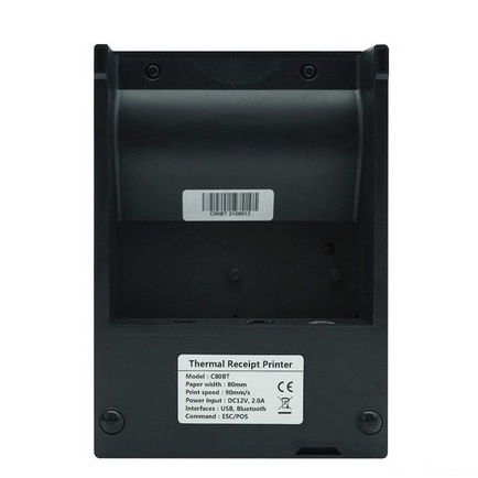 C80BT IWARE mini PRINTER THERMAL 80MM 80 MM USB BLUETOOTH RJ11 non autocut no autocutter colok listr