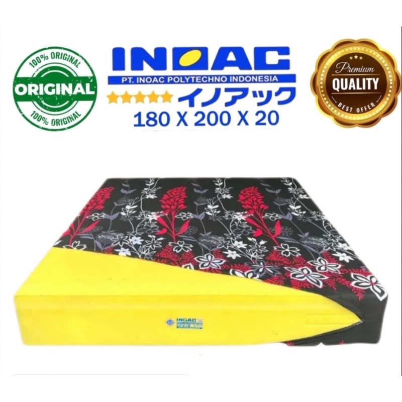 [200 x 145 x 10] Kasur Busa Lipat inoac Ukuran No 3 Tebal 10 cm