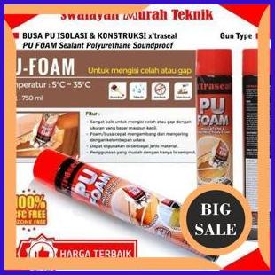 

last stok XTRASEAL PU FOAM Sealant Cairan Busa Foam Polyurethane Soundproof 2ZJN23