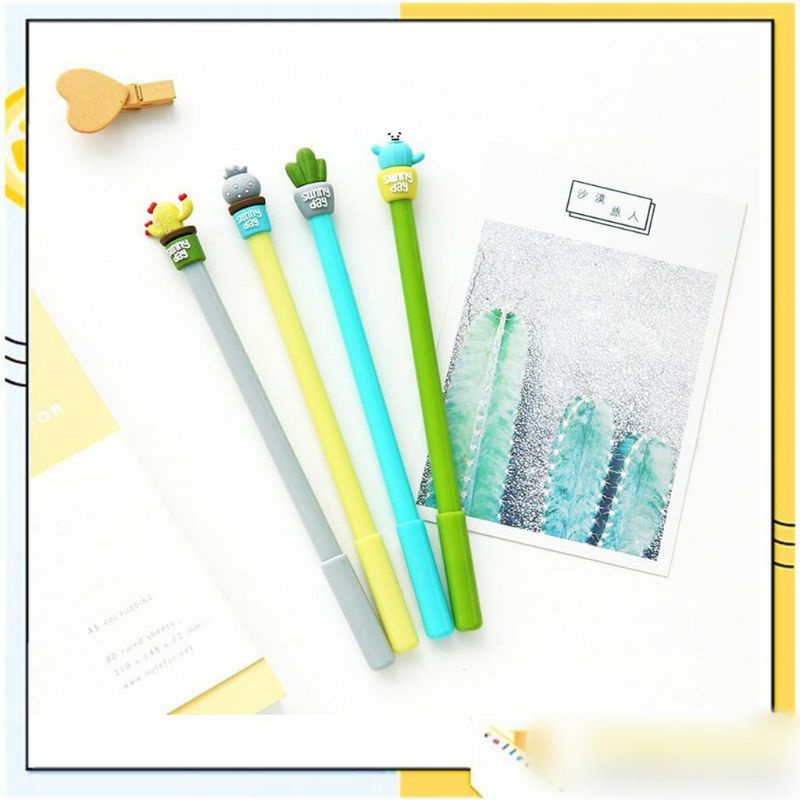 

Pena Karakter Kaktus Pulpen Cactus Karakter Lucu Warna Warni Bolpen Cute Tinta Gel Alat Tulis Kantor Sekolah Murah Import