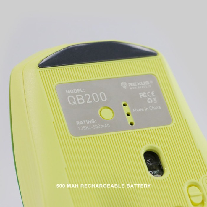 Mouse Wireless Rexus QB200 Dual Connection Silent QB-200 Bluetooth