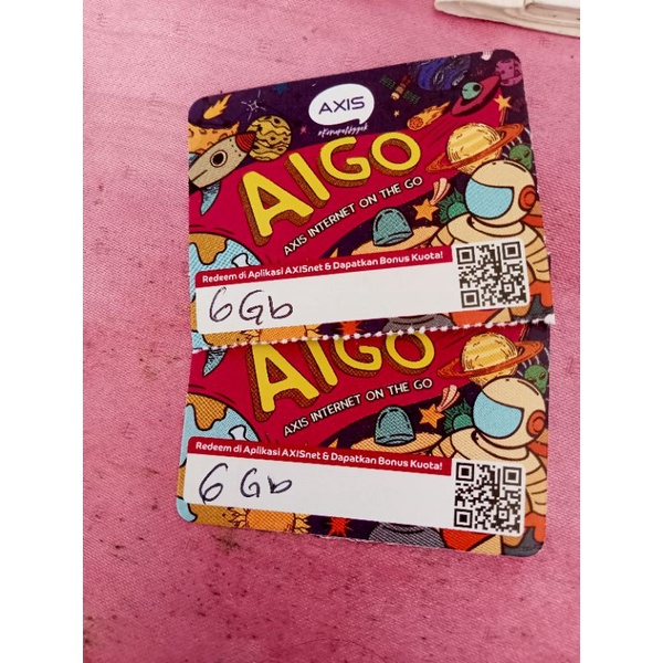 Voucher Axis AIGO 6 Gb