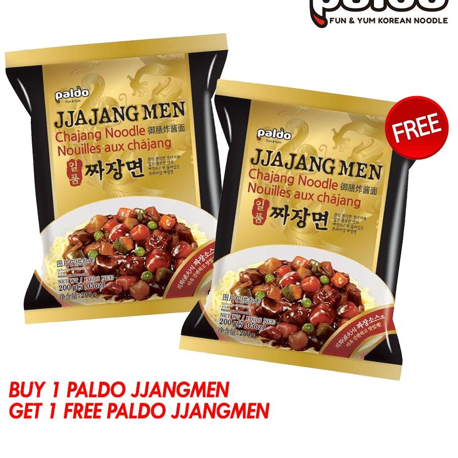 

COD [FG2] BUY 1 GET 1!!! PALDO JJAJANGMYUN - JJAJANGMEN NOODLE 200 GRAM