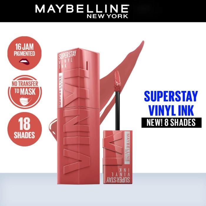 NAJMIA Maybelline Superstay Vinyl Ink 4.2ml - Lipcream Maybelline
