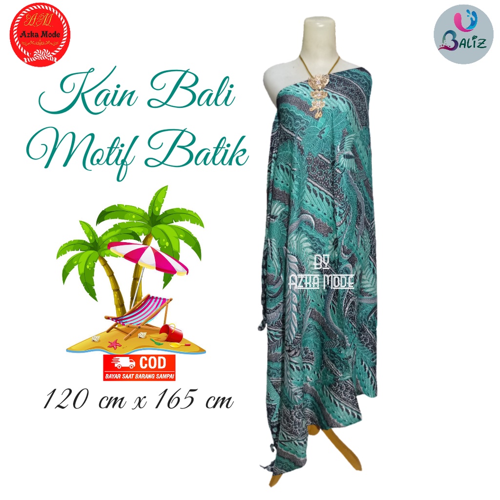 Kain Pantai Kain Bali Pantai - Kain Bali Motif New Batik Standar - Sarung Pantai SEMBILAN MODE - Sarung Bali - Kain Pantai - Kain Katun Jepang - Kain Untuk Hiasan Dinding - Kain Untuk Plafon Mobil Truk Dan Mobil 3/4 Lainnya