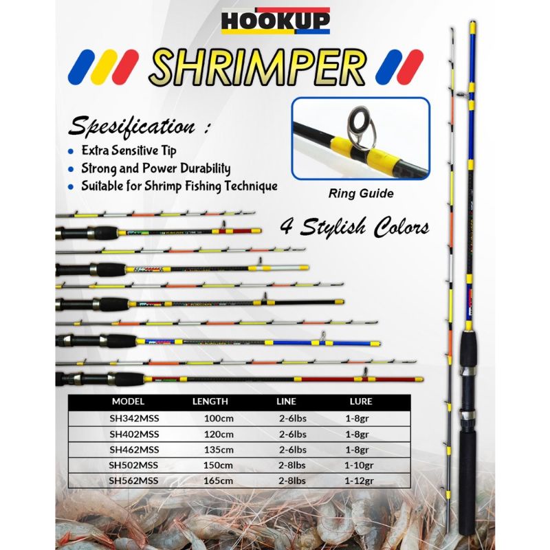 JORAN PANCING HOOKUP SHRIMPER 120cm-165cm