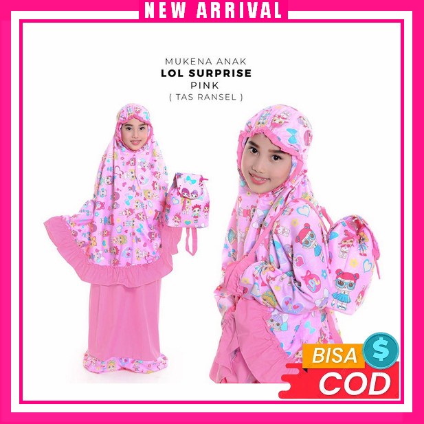 Mukena / Mukena Anak Lucu / Mukena Anak Polos / Mukena Anak Karakter / Mukena Buat Lebaran / Mukena 