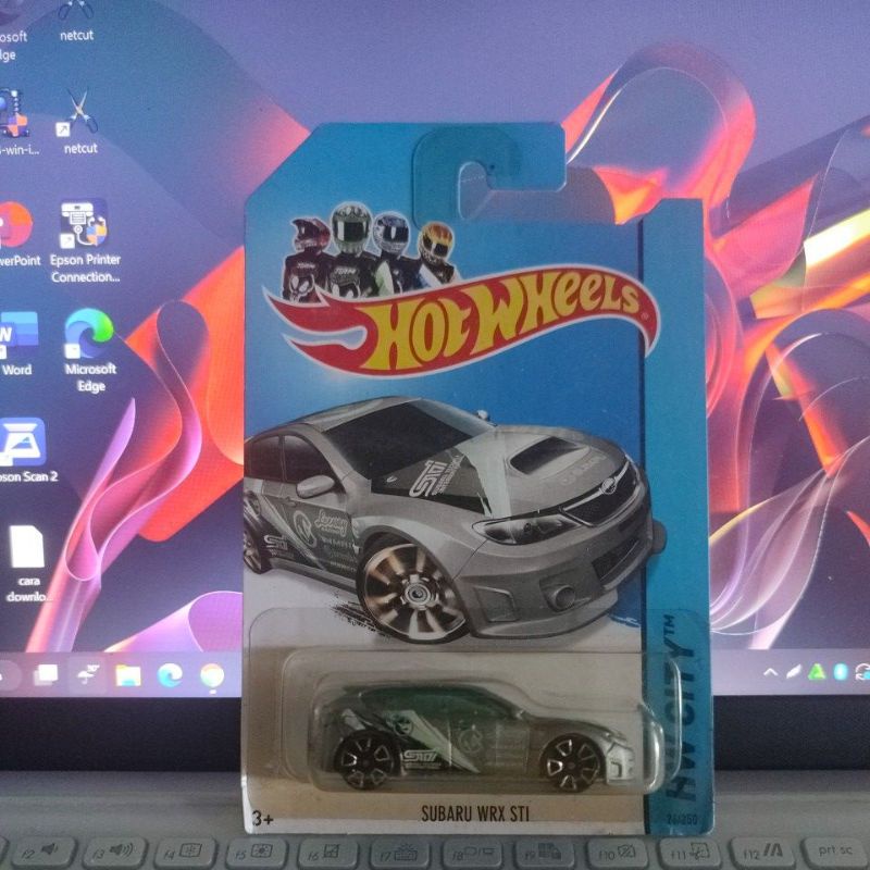 Hotwheels Subaru WRX STI THR