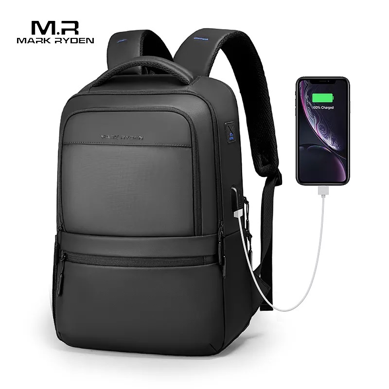 Mark Ryden MR9103SJ Tas Ransel Backpack Laptop Waterproof 15.6 Inch USB