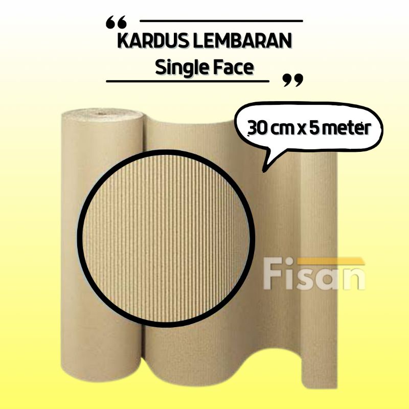 

Kardus Meteran Lembaran 30 cm x 5 m