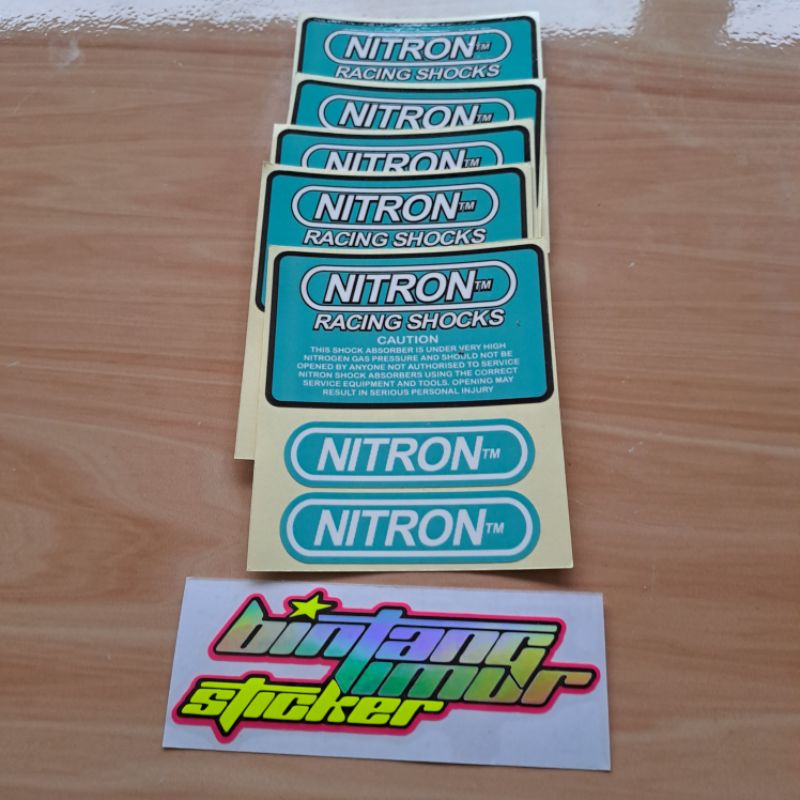STICKER NITRON SHOCK
