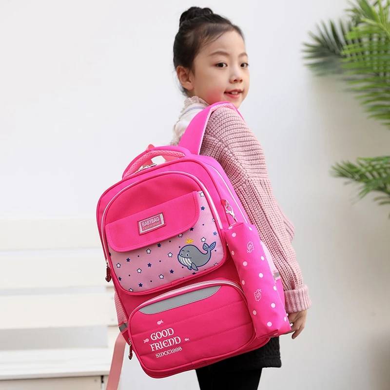 &quot;aurabagss&quot; - &quot;BABY SHARK&quot; Ransel Sekolah Anak Perempuan Backpack Anak Perempuan Murah Good Quality Bisa COD