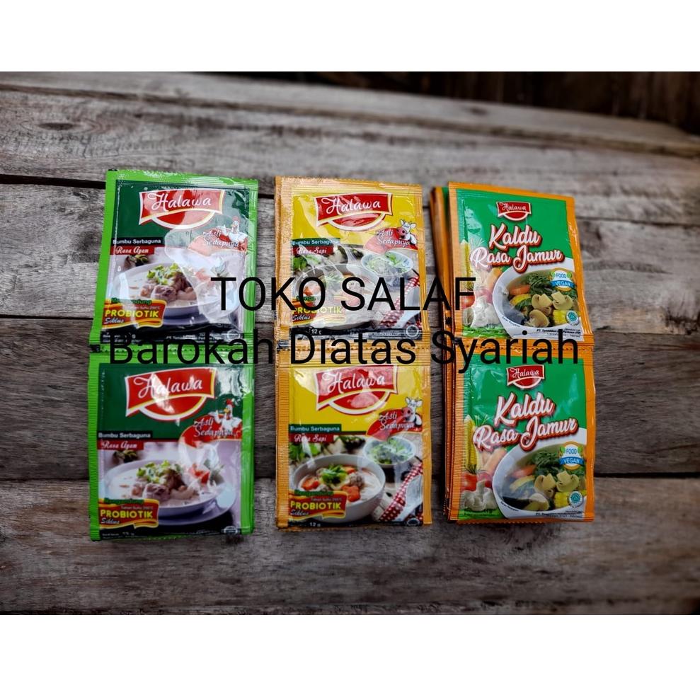 

Paling Laris HALAWA BUMBU MASAK Organik plus Probiotik - Halawa Kaldu Penyedap Rasa Non MSG