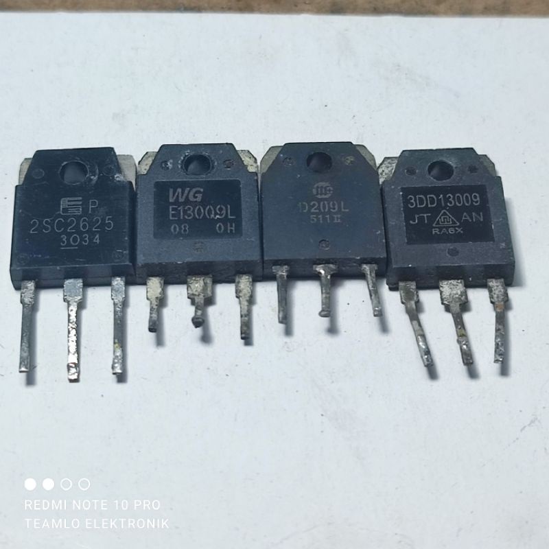 TRANSISTOR POWER SUPPLY 13009 BODI BESAR 2SC2625 C2625 D209