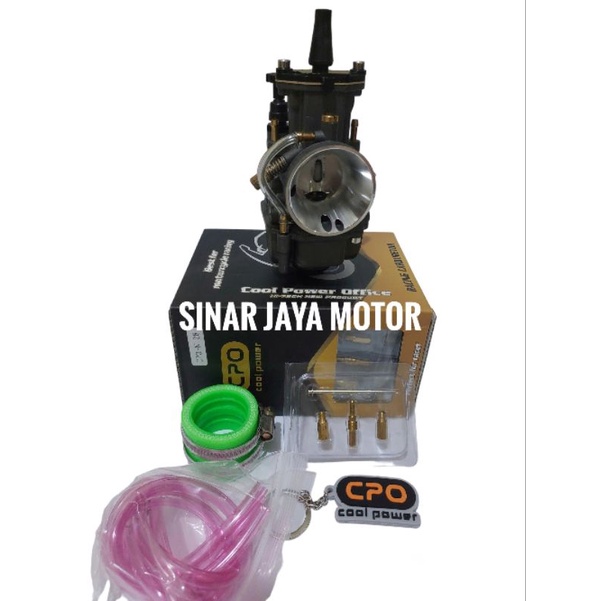 karburator karbu cpo B-racing pwk 24 26 28 30 32 plus gantungan kunci tas dan laen laen nya