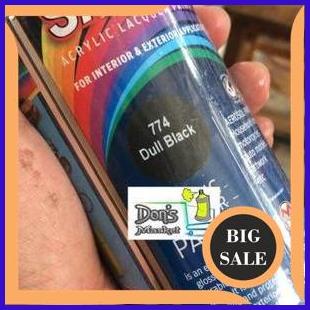 tools cat semprot-pylox-pilox-sapporo dull black hitam doff 2674N23