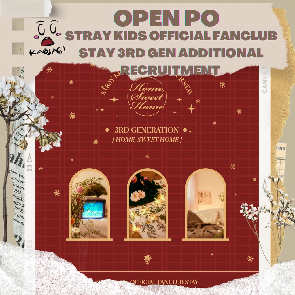 [PO] STRAY KIDS OFFICIAL FANCLUB STAY 3RD GEN ADDITIONAL RECRUITMENT