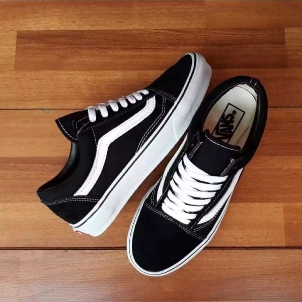 COD SEPATU VANS OLD SKOOL/SEPATU PRIA DAN WANITA/SEPATU SNEAKERS CANVAS PREMIUM SOL KARET SZ 36_44