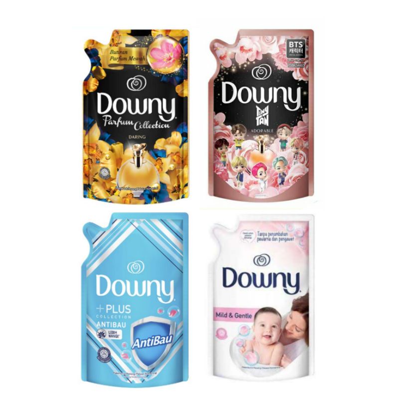 Downy pelembut &amp; pewangi pakaian konsentrat 650ml