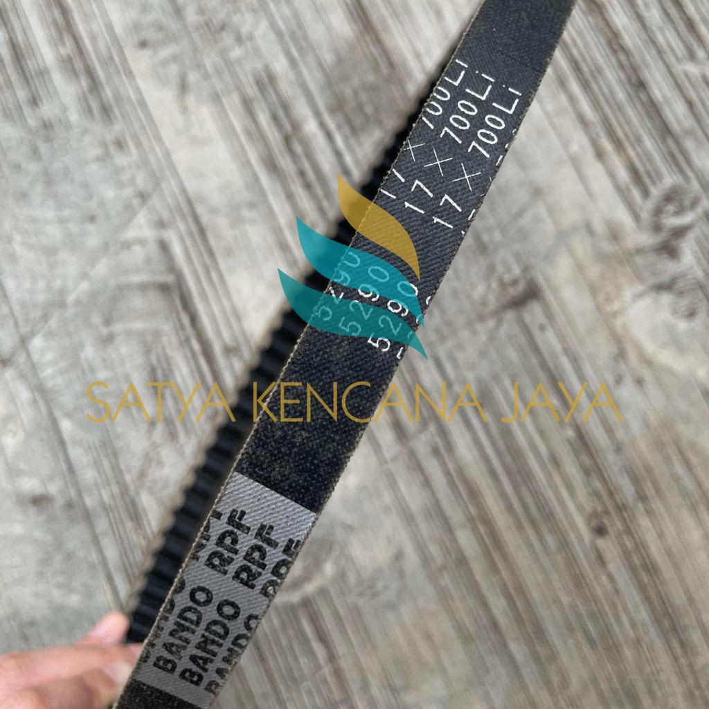 V-BELT/FAN BELT TALI KIPAS GIGI RPF 5290 (B 29 GIGI) BANDO VANBELT BERGERIGI HIGH QUALITY BARU MURAH