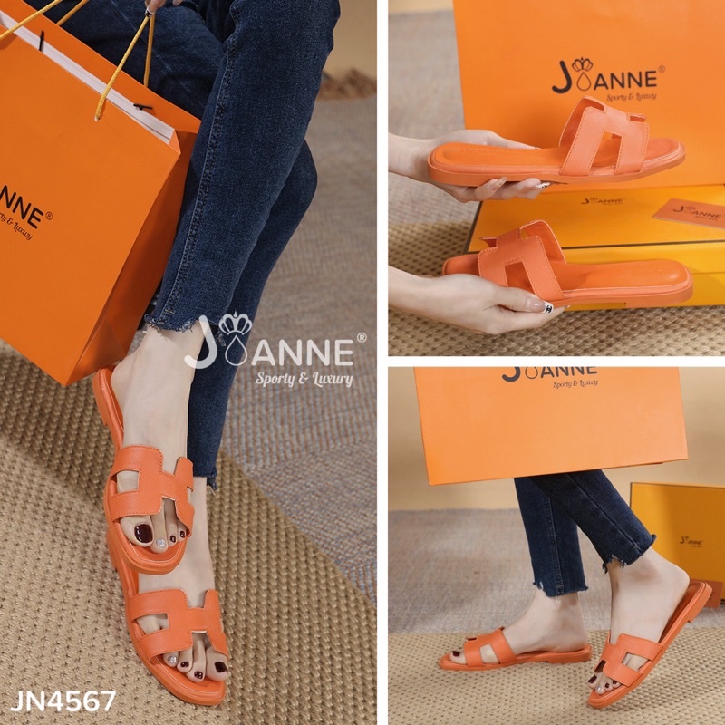 [ORIGINAL] JOANNE Premium Slipper Sandals Wanita #JN4567