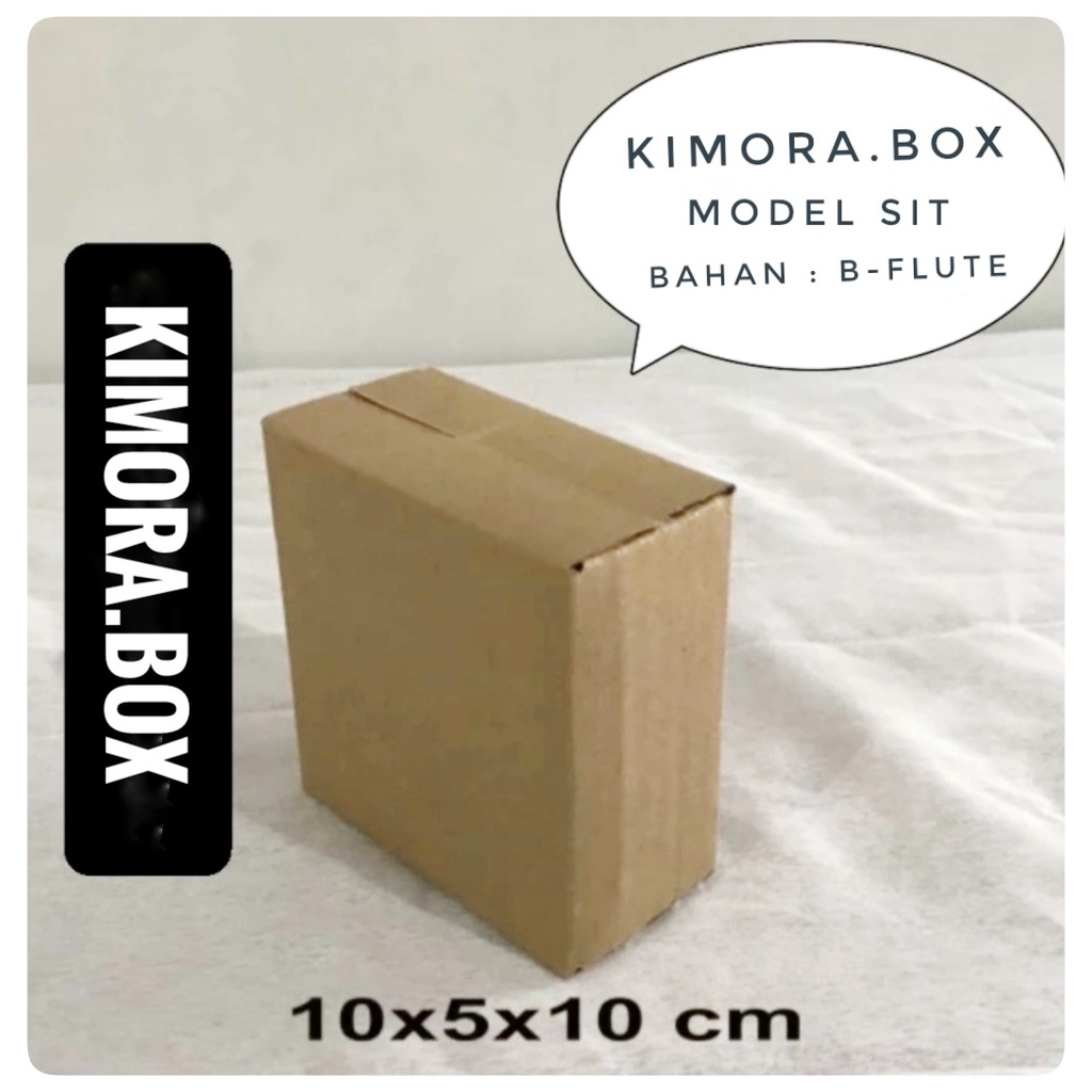 

kardus/karton/box uk. 10x5x10cm...sheet/single wall polos