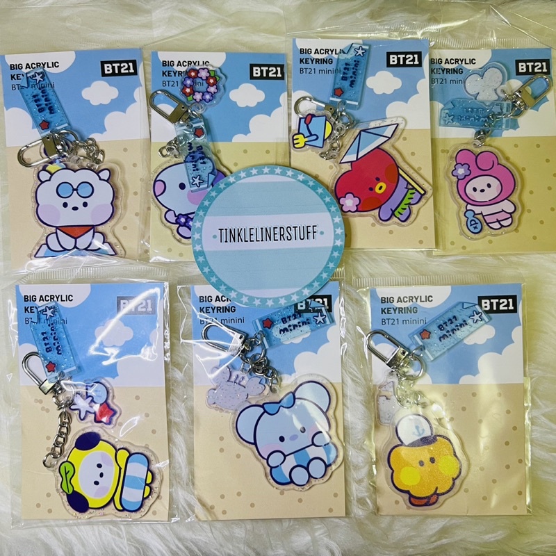 Gantungan Kunci BT21 Lucu